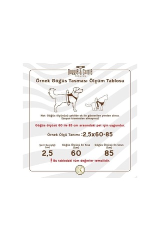 Doggie Konfor Dokuma Ronin Köpek Göğüs Tasması Xxxlarge Turuncu 3x75-85 Cm Çok Renkli