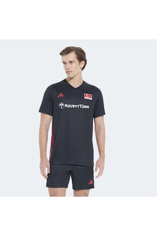 Black Adidas Erkek Forma Cuquickset Ss M Tvf Km7473 Siyah