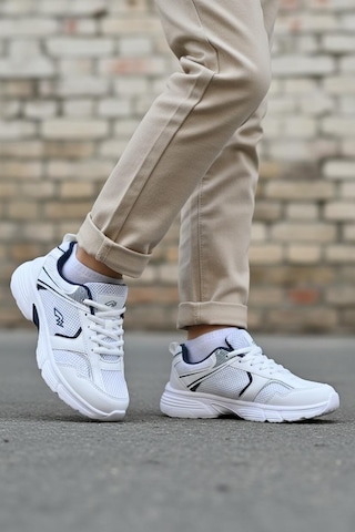 Tuğba Ortopedi 6120 Genç Rahat Sneaker Beyaz/lacivert
