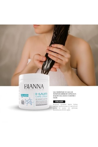 Kremi Collagen Canlandıran Ve Güneşten Koruyan Saç Bakım Kremi - 500ml