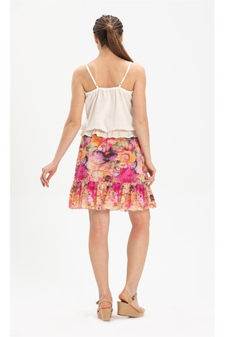 Vual Nesrin Kısa Etek Pembe Pmb