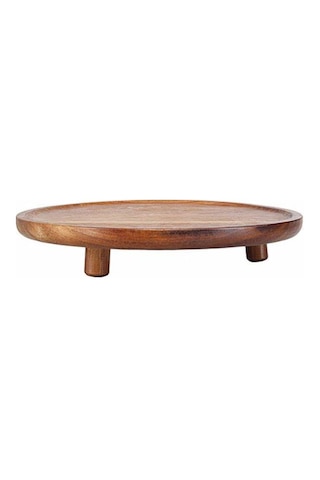 Porland Akazie Ayaklı Sunum Tabağı 24 Cm 04sty008082