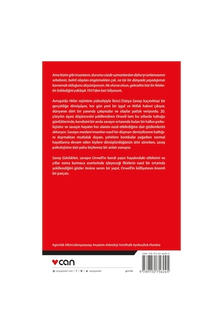 Savaş Günlükleri - George Orwell - Can Yayınları