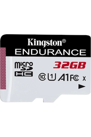 Kingston Sdce-32gb 32gb Microsdhc Endurance 95r-30w C10 A1 Uhs-ı Card Only Hafıza Kartı