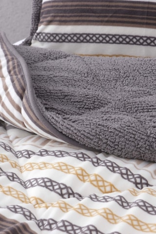 Merinos Comforter Luca Çift Kişilik Yorgan Seti - Sarı
