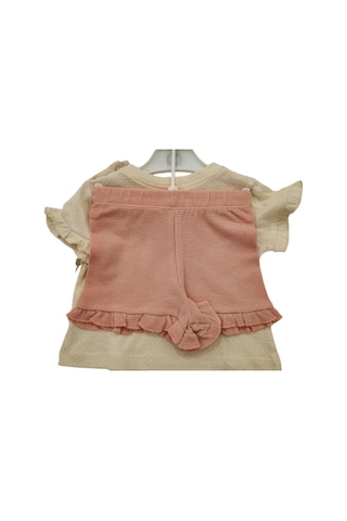 Babydoll 2li Takım Moon Pembe-12201 Pembe