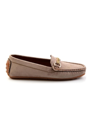 Bambi Vizon Kadın Loafer Ayakkabı K01309100502 Vizon