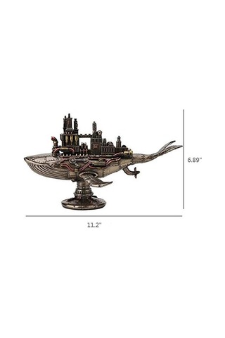 Veronese Design Steampunk Elli İki Hertz Galaktik Uzay Kolonisi Balina