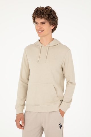 U.s. Polo Assn. Erkek Taş Sweatshirt 50295167-vr049 Taş