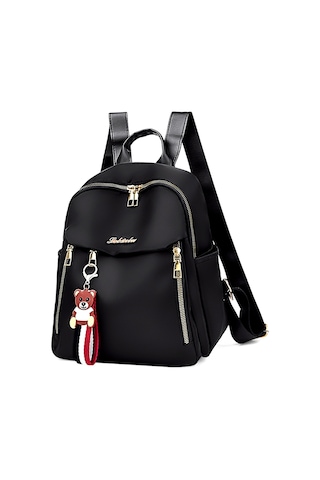 Kadın Sırt Çantası, Küçük Şehir Sırt Çantası, Gündelik, Siyah