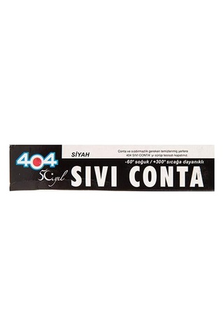 404 Sıvı Conta Siyah 45gr