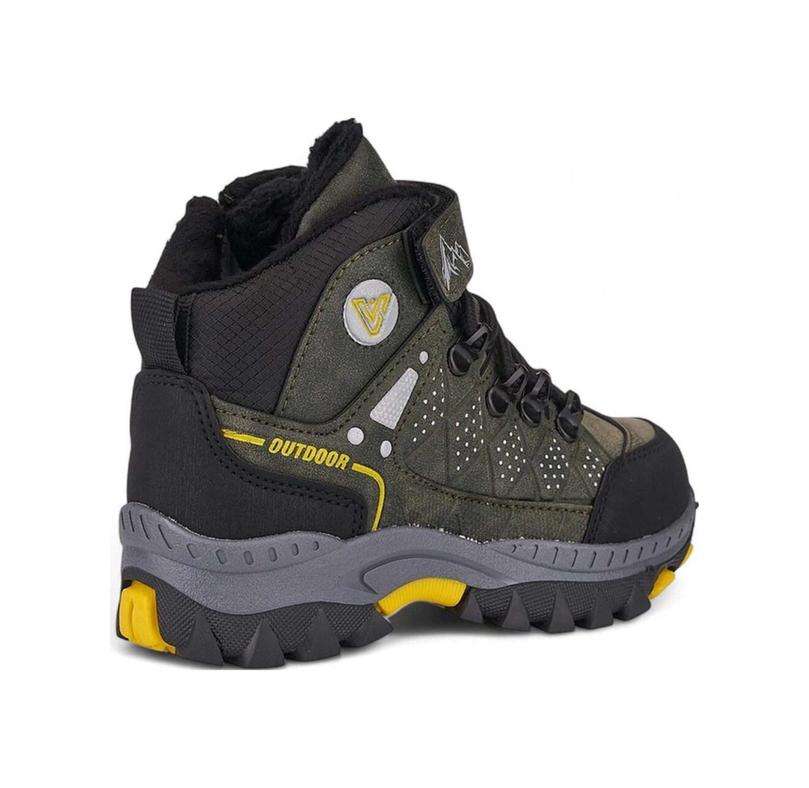 Unisex Çocuk Füme 0rtopedik Bot Haki