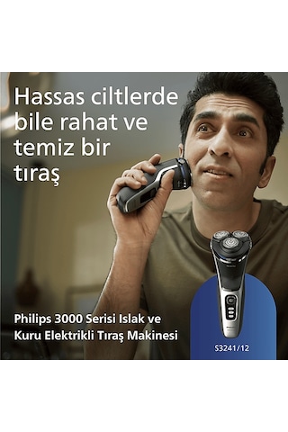 Philips 3000 Serisi S3241/12 Islak ve Kuru Tıraş Makinesi