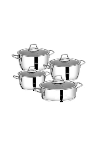 Hisar Teos 8 Parça Tencere Seti