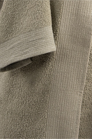 Pamuk 2'li Havlu Seti 70x140 Ve 50x90 Yüksek Emici Banyo & El Yüz Havlusu Çeyizlik Havlu Takımı Haki