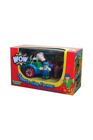 Wow Toys Clippety-clop Farmer - At Arabalı Çiftçi Jim 10150
