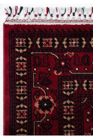 Cool Halı Beyoğlu 961 Kırmızı Salon Halısı Yağcı Bedir Desen Nostalji Halı Afgan El Halısı Tensel Uşak Halısı Kırmızı