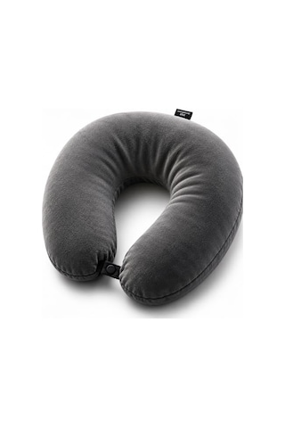 Ergonomik Boyun Ve Seyahat Yastığı Yumuşak Silikon Dolgulu, Çıtçıtlı Ve Yıkanabilir U Yastık Uçak, A Genel