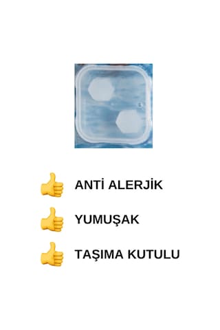 Nimo 2 Li Silikon Kulak Tıkacı Kulağı Basınçtan Koruma Aparatı Tıkaç Havuz Deniz Uçak