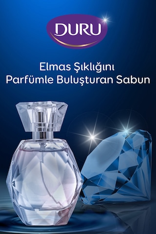 Diamonds Serisi Mystic Blue Diamond 16 Adet Güzellik Sabunu 4x360 Gr Diğer
