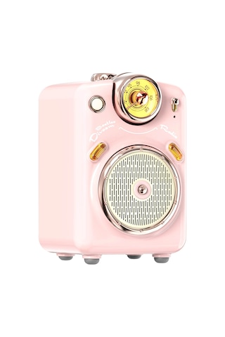 Divoom Fairy-OK Karaoke Mikrofonlu FM Radyolu 7 Ses Efektli Taşınabilir Bluetooth Hoparlör