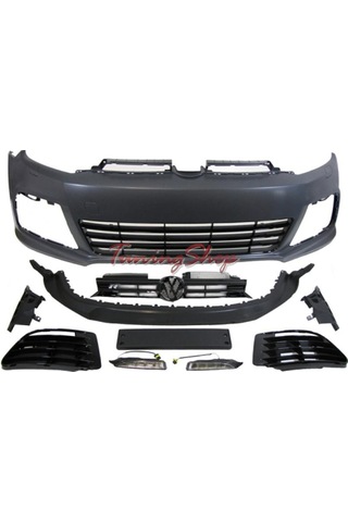 Vw Golf 6 2009-2010-2011 Mk6 Plastik r Ön Tampon