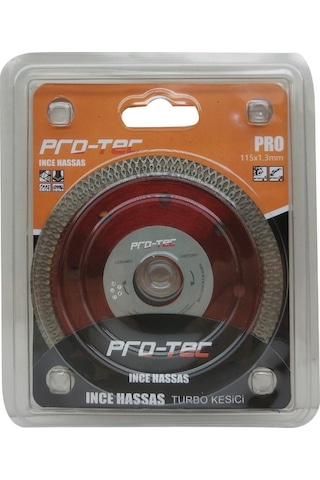 Pro-tec İnce Hassas Turbo Kesici Disk 115x1.3 Mm