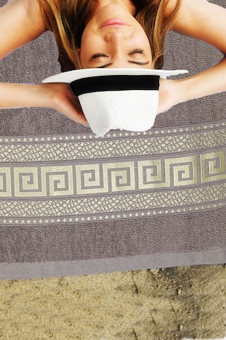 Mira Home %100 Pamuk Unisex Banyo Hamam Havlusu Myra 70x140 Cm Kahverengi