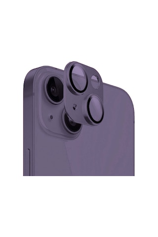 Apple Uyumlu iPhone 15 /15 Plus Kamera Lens Koruyucu Halka Set -al3130