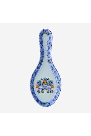 Mavi Melamin Kaşıklık 24 Cm