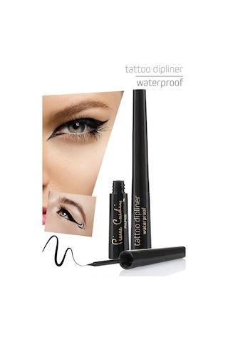 Pierre Cardin Tattoo Dipliner Suya Dayanıklı Keçe Uçlu Eyeliner