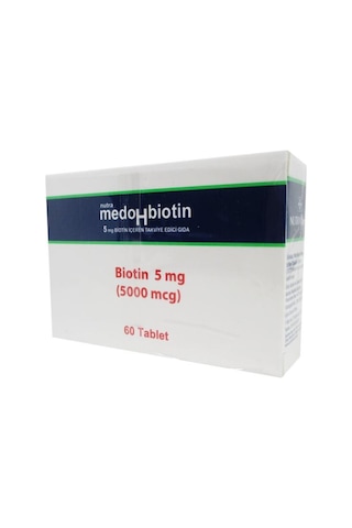 Dermoskin Medohbiotin Biotin 5 MG x 60 Tablet