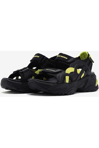 Skechers Stamina V2 - Waved Out Kadın Siyah Sandalet 119862 Bklm Siyah