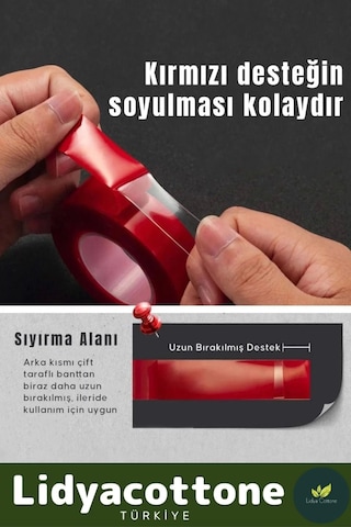 Çift Taraflı Silikon Bant Ekstra Güçlü Hava Su Sızdırmaz İzolasyon Çok Amaçlı 18mm X 1.5m