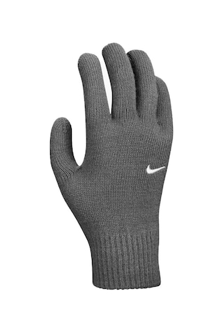 Nike Y Knit Swoosh Eldiven - N.100.0667.021.lx-8922 Gri - Beyaz