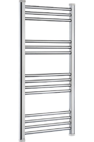 Toprak Havlupan 50/100CM Krom Renk Düz Havlupan Radyatör