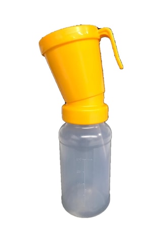 Ambic Sağım Sonrası Meme Daldırma Kabı-Sarı-İngiliz  Menşei