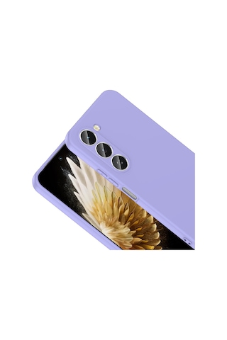 Tecno Spark 40 Pro Kılıf Yumuşak Silikon Kamera Korumalı Lansman Uzaklarda Arama Lila