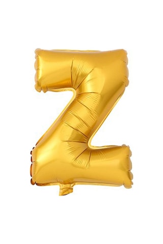 Gold Folyo Balon Z Harfi 40 CM Gold Folyo Balon Z Harfi 40 CM