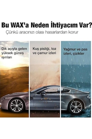 Coofbe Balmumu Anti-Oksidasyon Araç Parlatma ve Çizik Giderme Cil