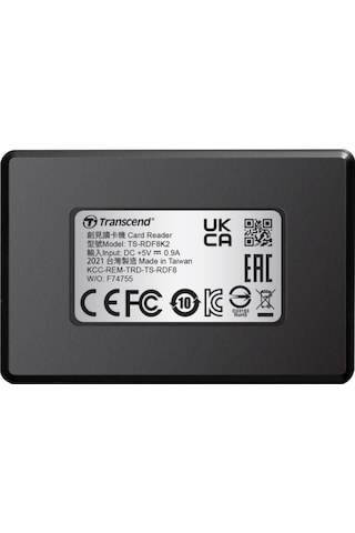 Transcend Ts-Rdf8K2 Rdf8 Usb 3.0 Siyah Kart Okuyucu