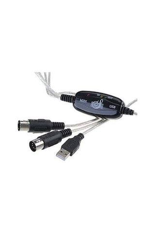 Usb Midi Kablo Usb To Midi Klavye Piyano Kablosu