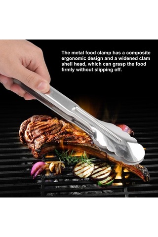 Fortunelane 304 Çelik Mutfak Mangalı Yemek Kelebeği 33.5cm Kalın Güçlü 31.5cm Multifonksiyonlu Kullanıma Uygun Çok Renkli Çok Renkli