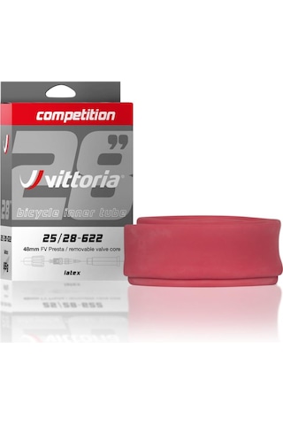 Vittoria Competition Latex 700x25/28 İğne Sibop İç Lastik 48mm