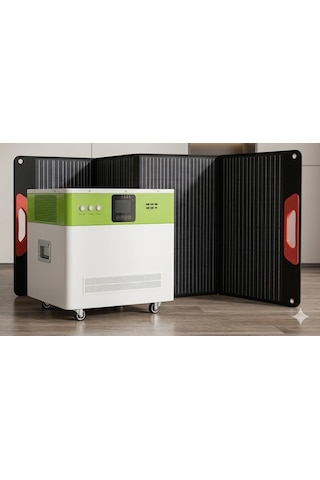Wm36320 3600w 3200wh Powerstation + 100w Flexy Güneş Paneli