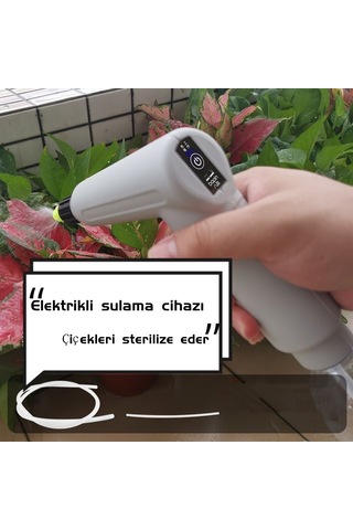 Hallow şarj Edilebilir Elektrikli Çiçek Sulama Kovası Alh6479119