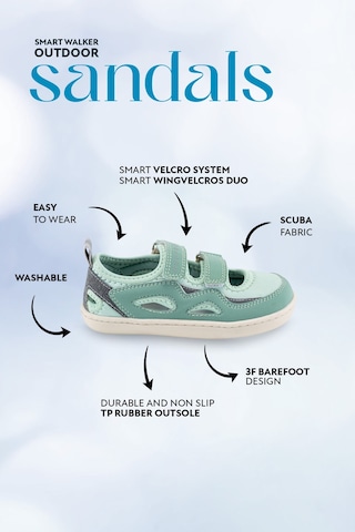 Smart Walker Outdoor Sandals Yeşil Duo Yesil