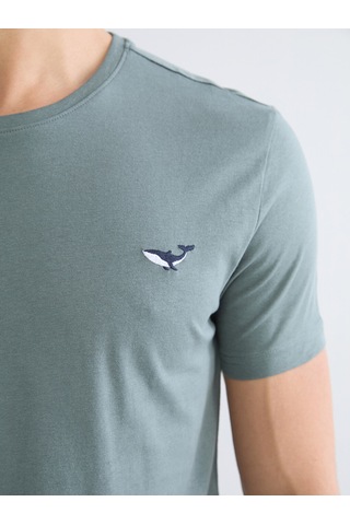 Lc Waikiki Lc Waıkıkı Yeşil Standart Kalıp Erkek Pijama Takım