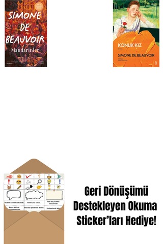 Mandarinler + Konuk Kız + Okuma Sticker'ları