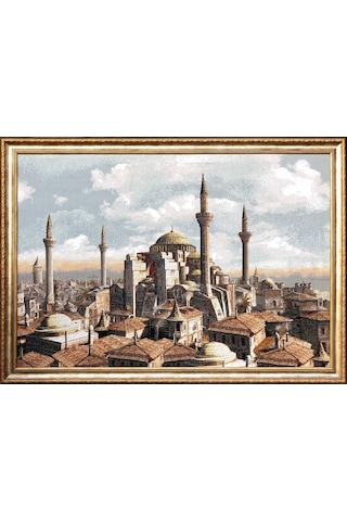 Dini Seri-11 Dokuma Goblen Kumaş-Ayasofya Camii